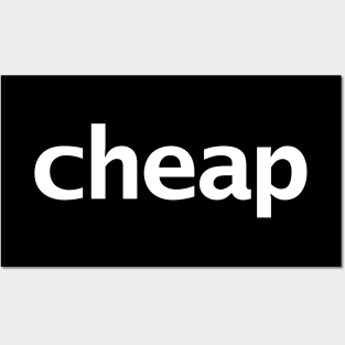 Cheap Minimal Typography Posters and Art